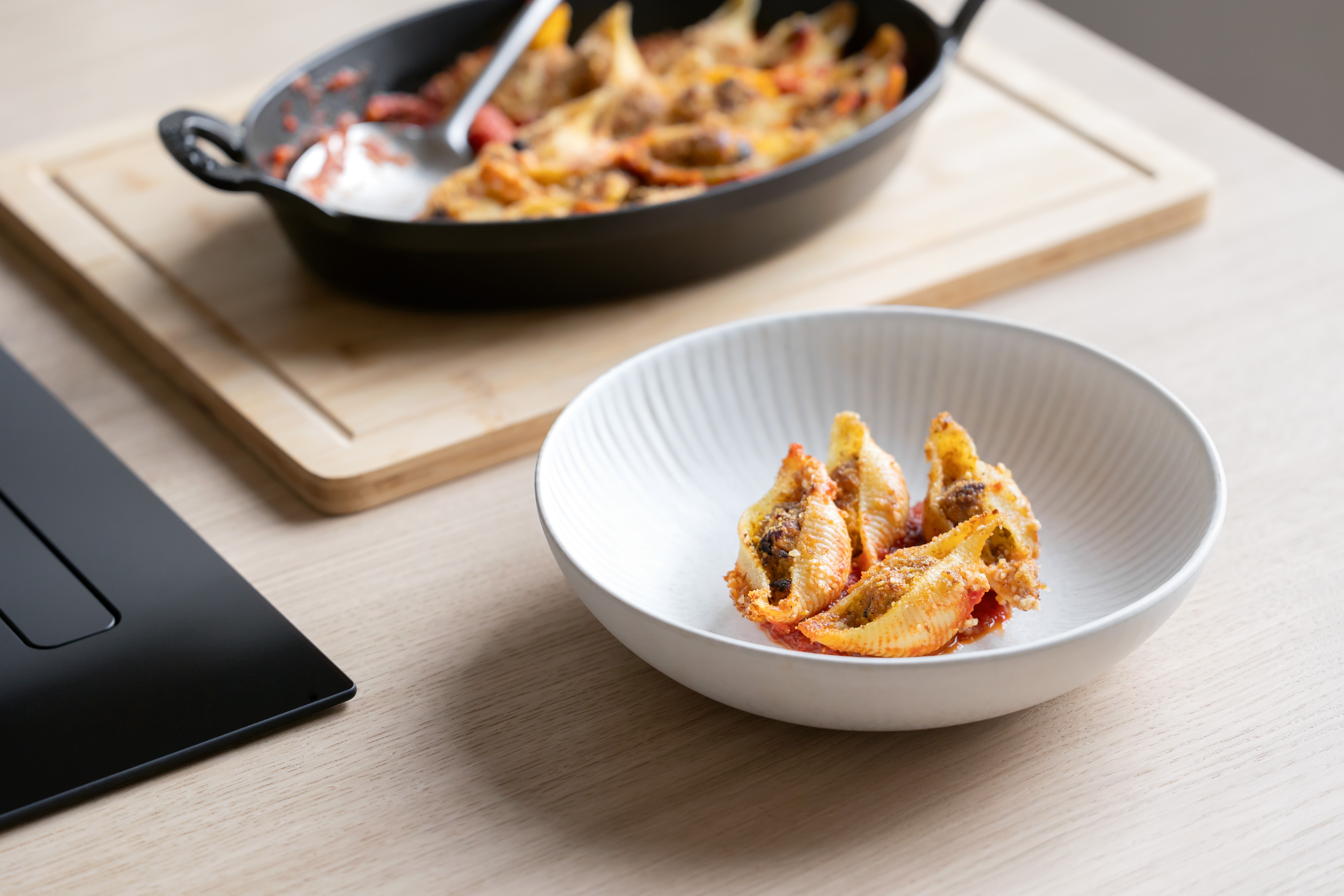 Gratinated conchiglioni cover