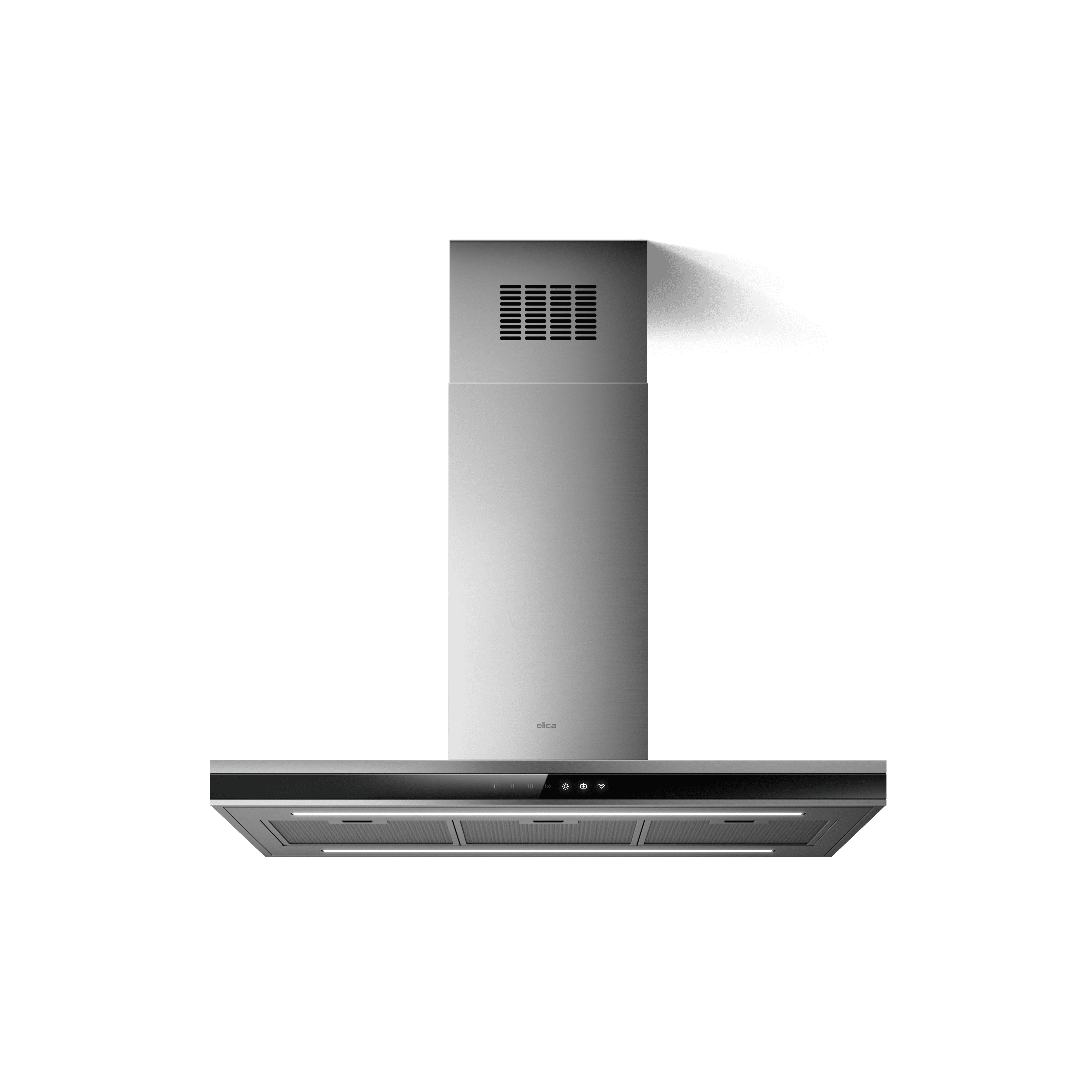Cappe da Cucina Cappe a Isola Inox Nero thumb