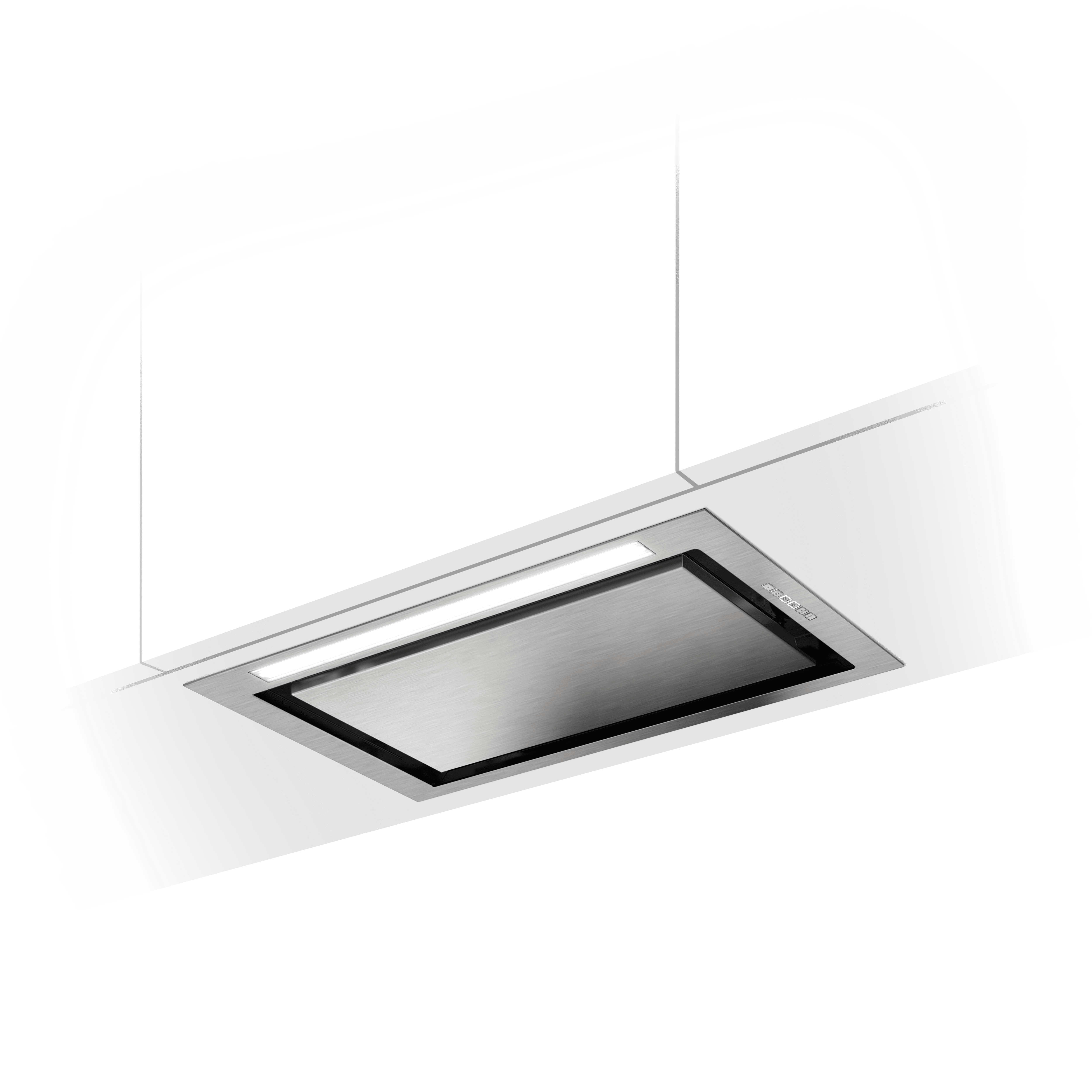 Cooker Hoods Built-in with cabinet base Stainless steel thumb