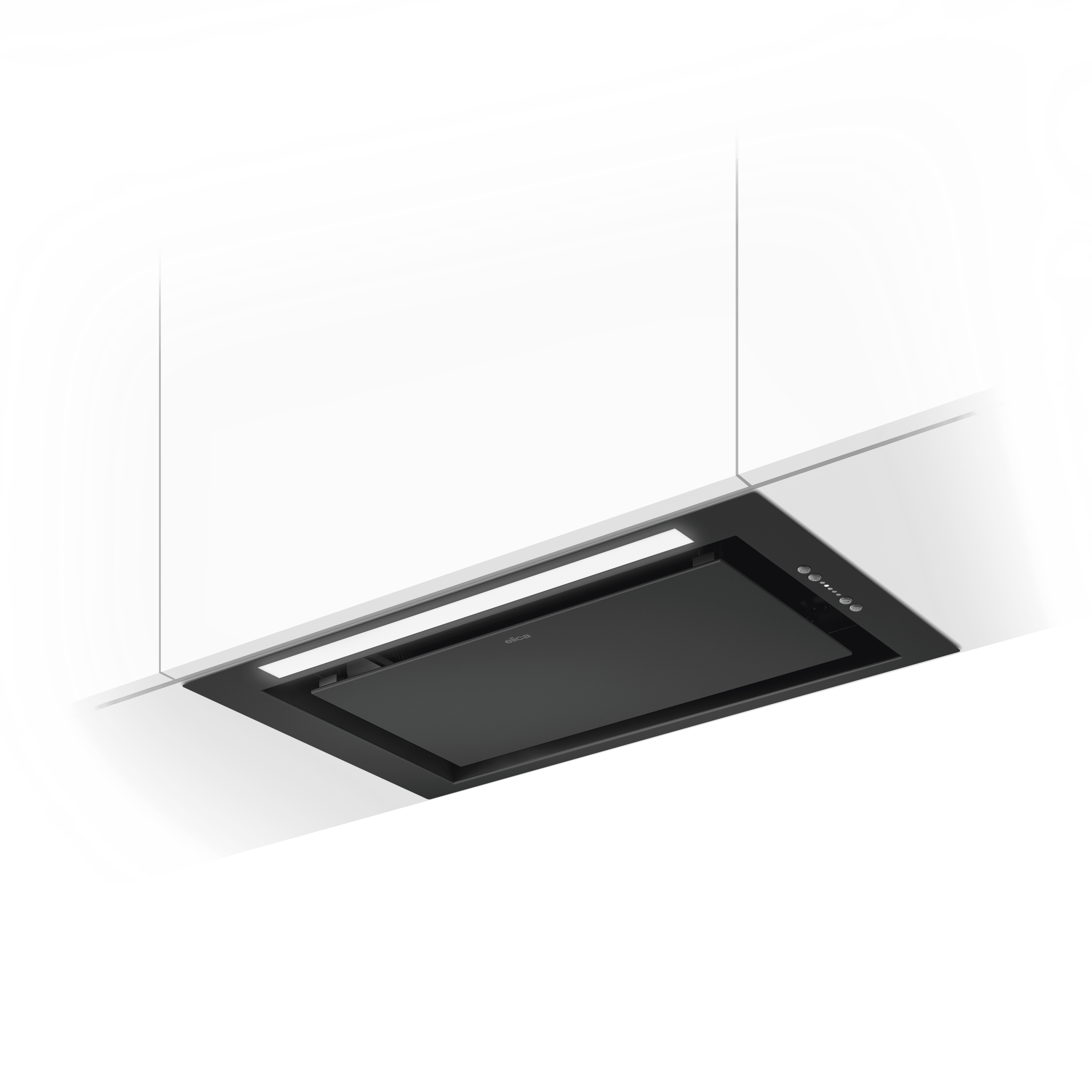 Cooker Hoods Built-in with cabinet base black thumb