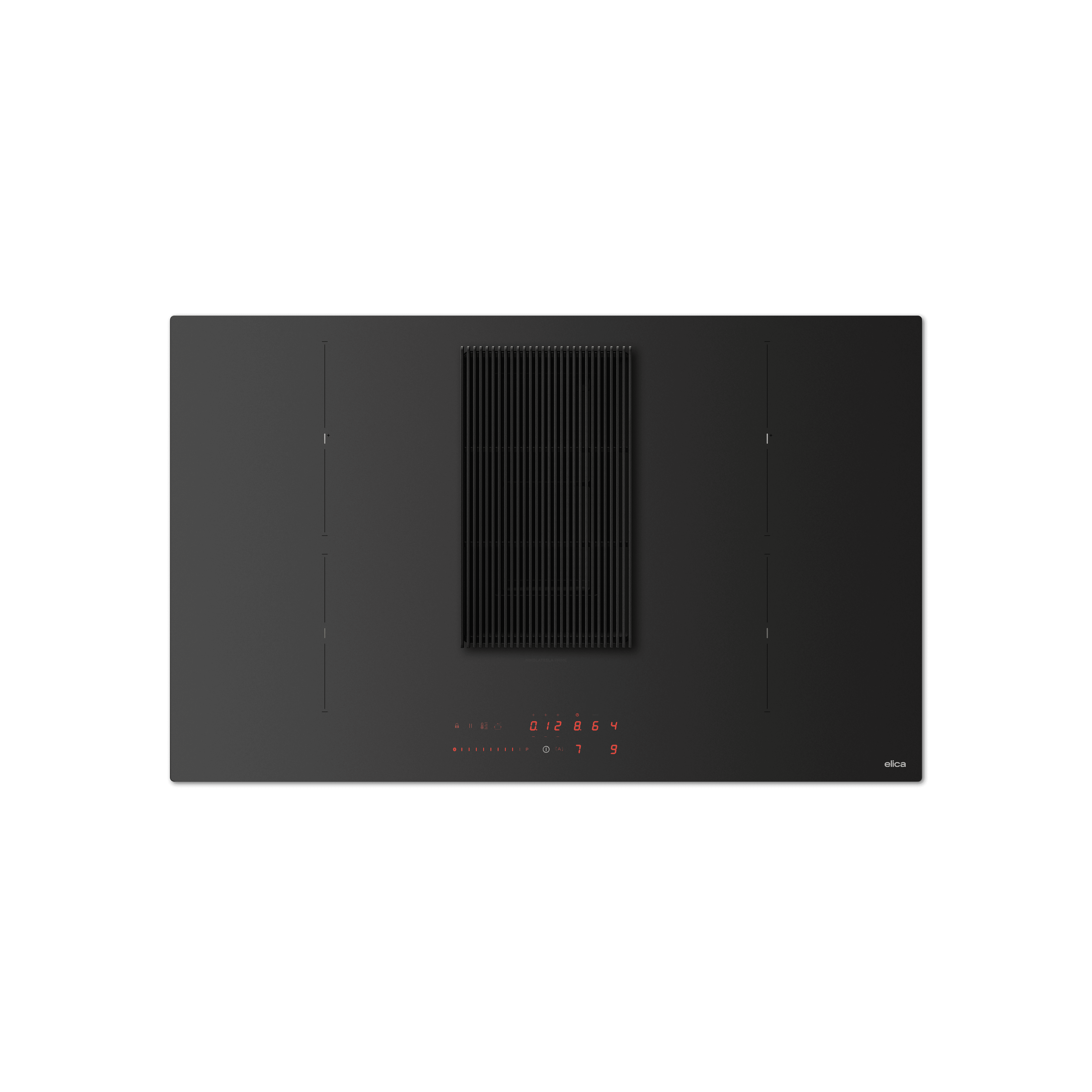 Hobs Induction Hobs With Extractor black matt thumb
