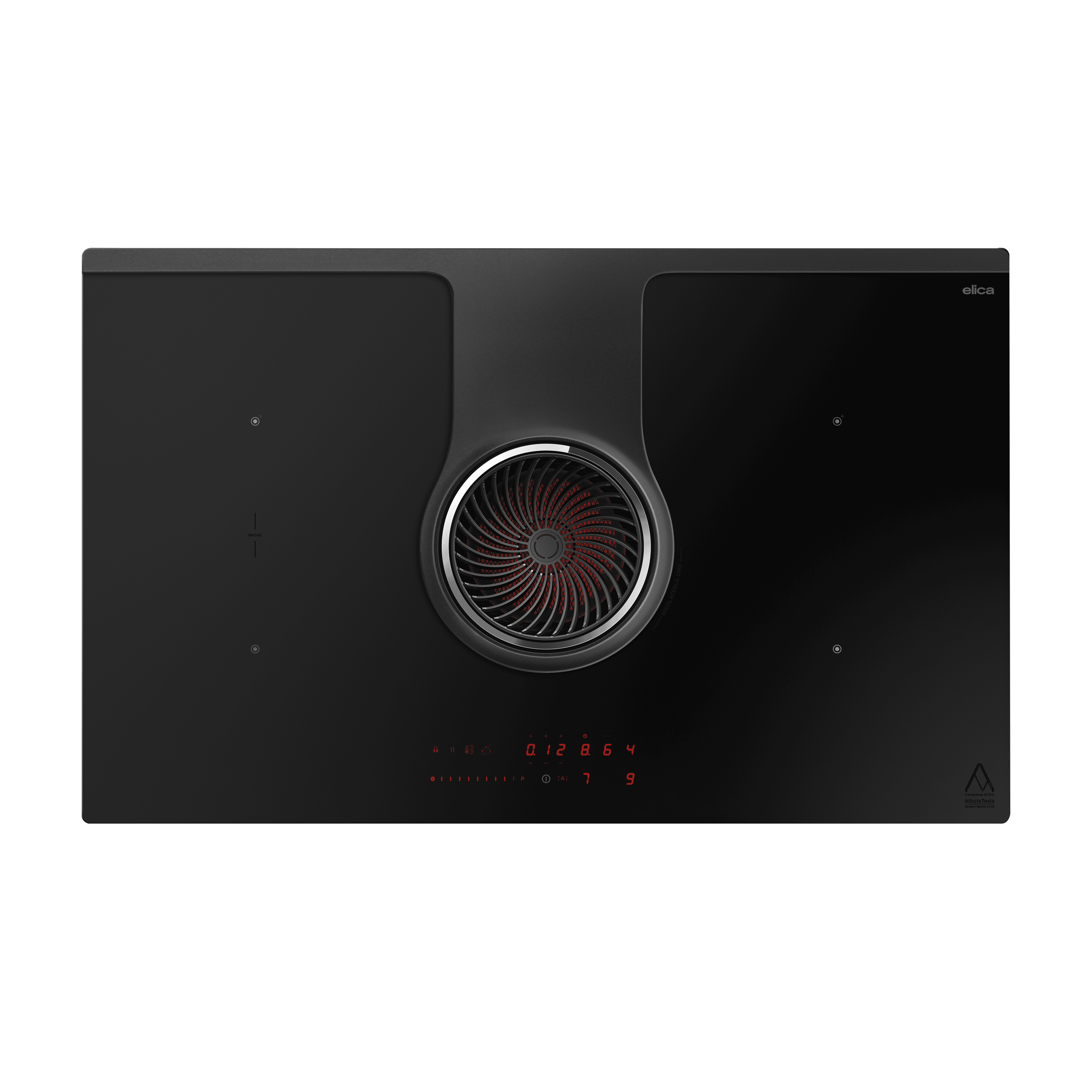 Hobs Induction Hobs With Extractor black matt thumb