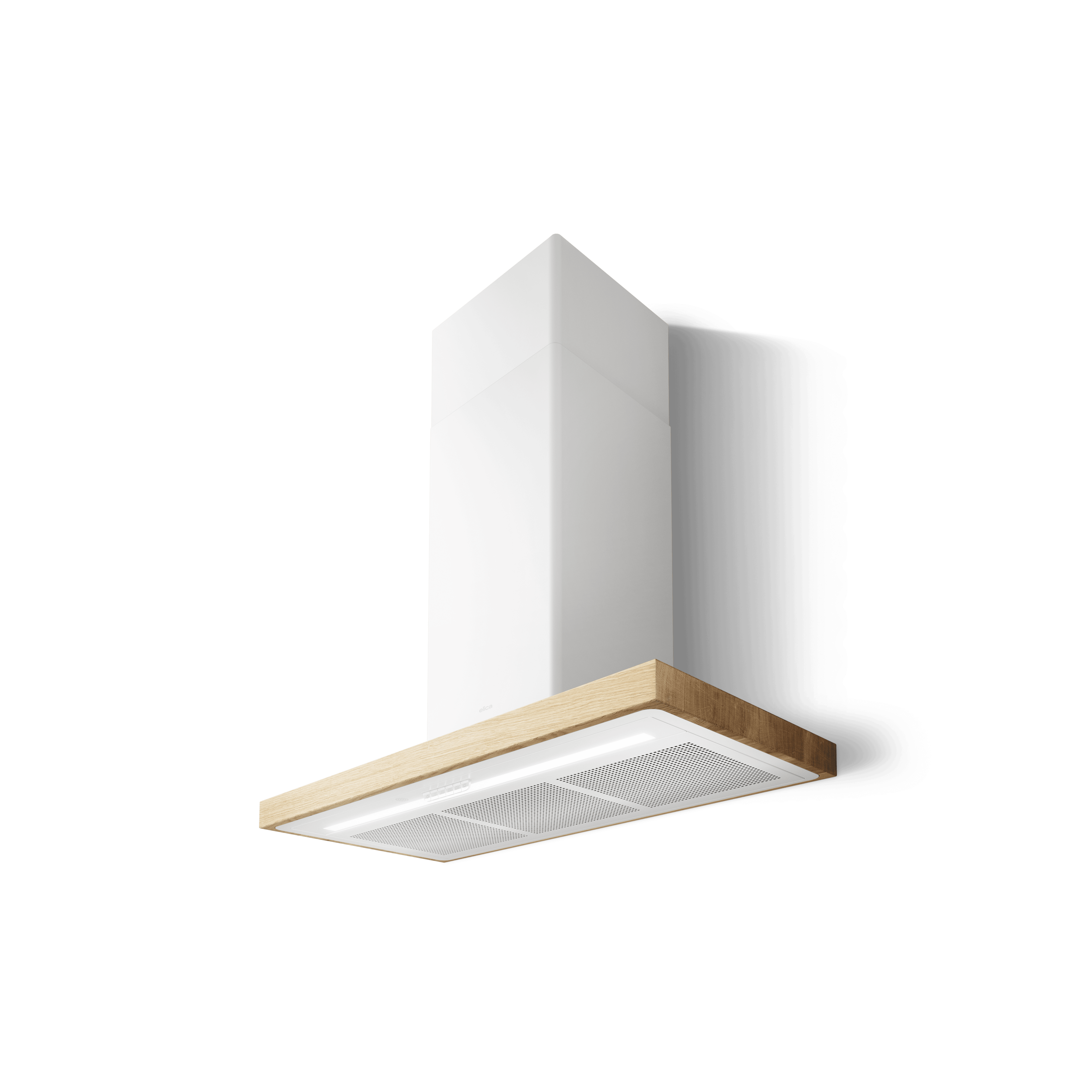Cooker Hoods Wall-mounted cooker hoods Oak + White thumb
