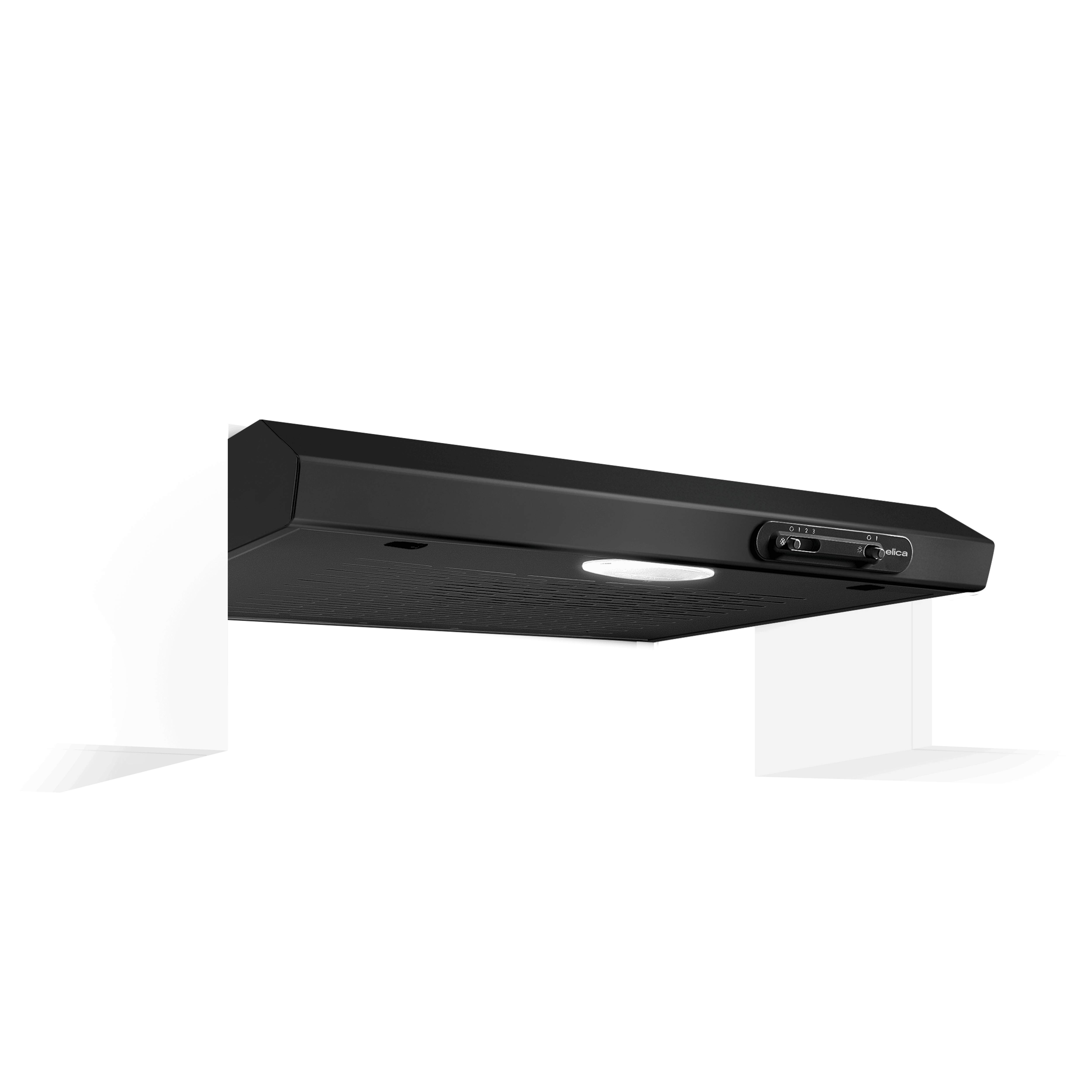Cooker Hoods Built-in with cabinet base black thumb