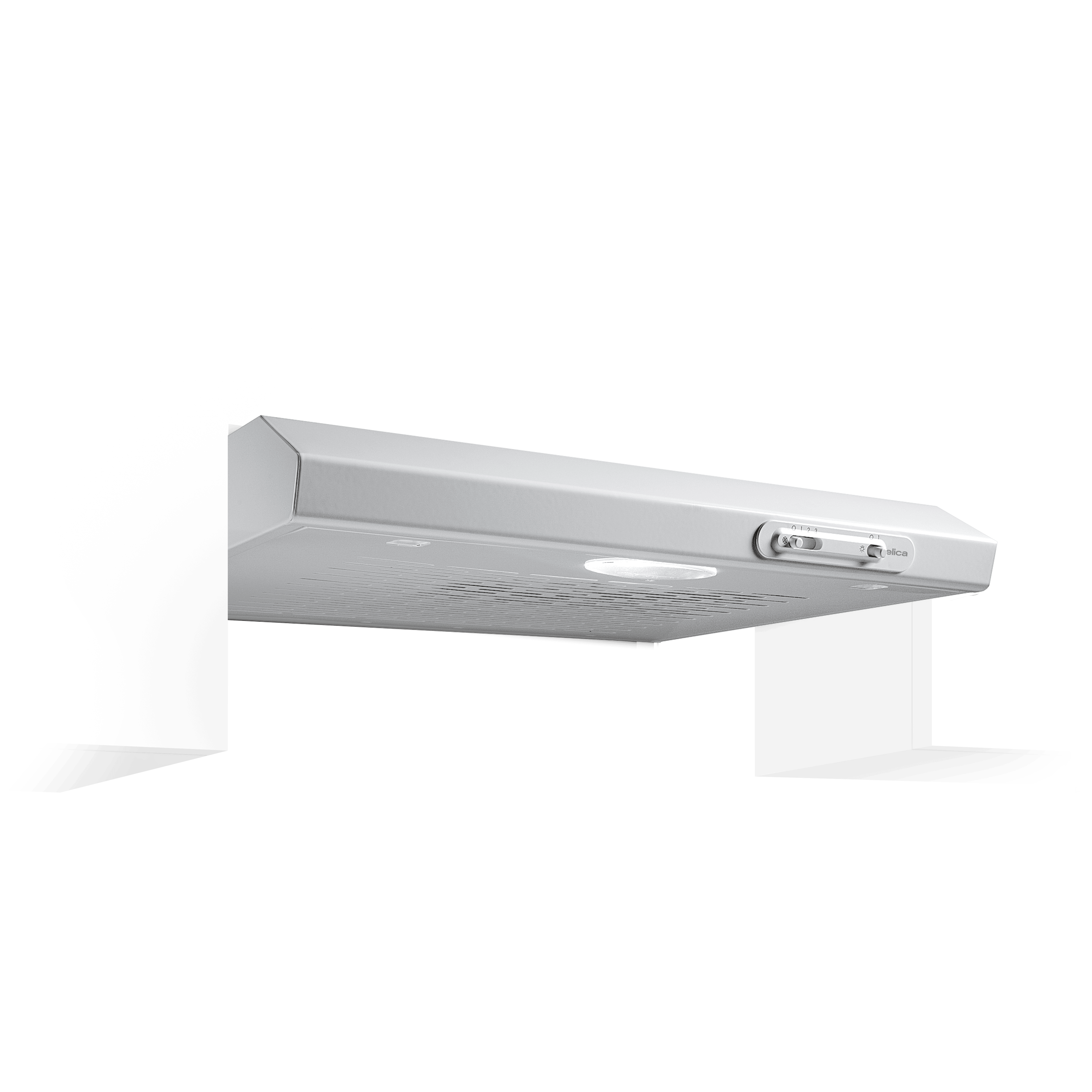 Cooker Hoods Built-in with cabinet base white thumb